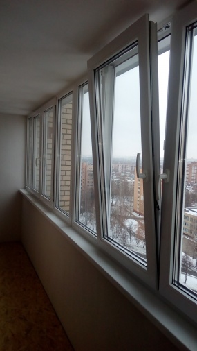 Остекление балкона.