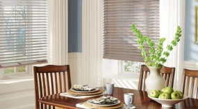 Как оформить окна кухни