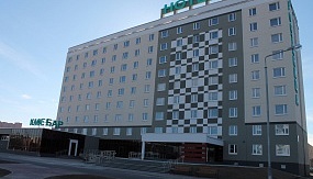 Гостиница "ITtimeHotel". г. Минск, ул. Купревича, 4. Окна ПВХ.