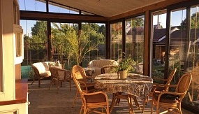 д. Басмановка. Остекление веранды - Patio, Окна ПВХ.