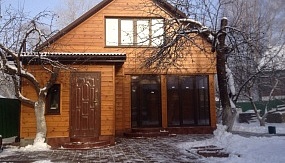 Остекление коттеджа.