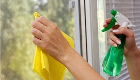 Как быстро помыть окна?