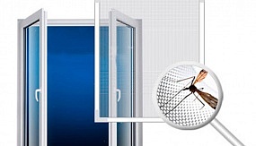 Как установить москитную сетку на окно?