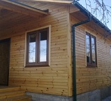Остекление коттеджа.